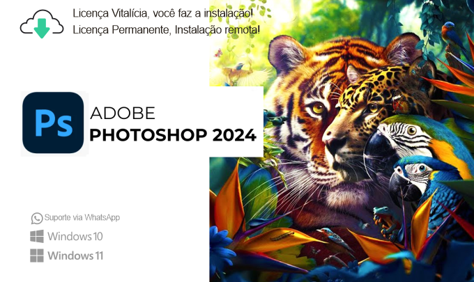 Adobe Photoshop 2024, Colecion Web Solutions - Soluções sob medida para alavacar seu negócio.