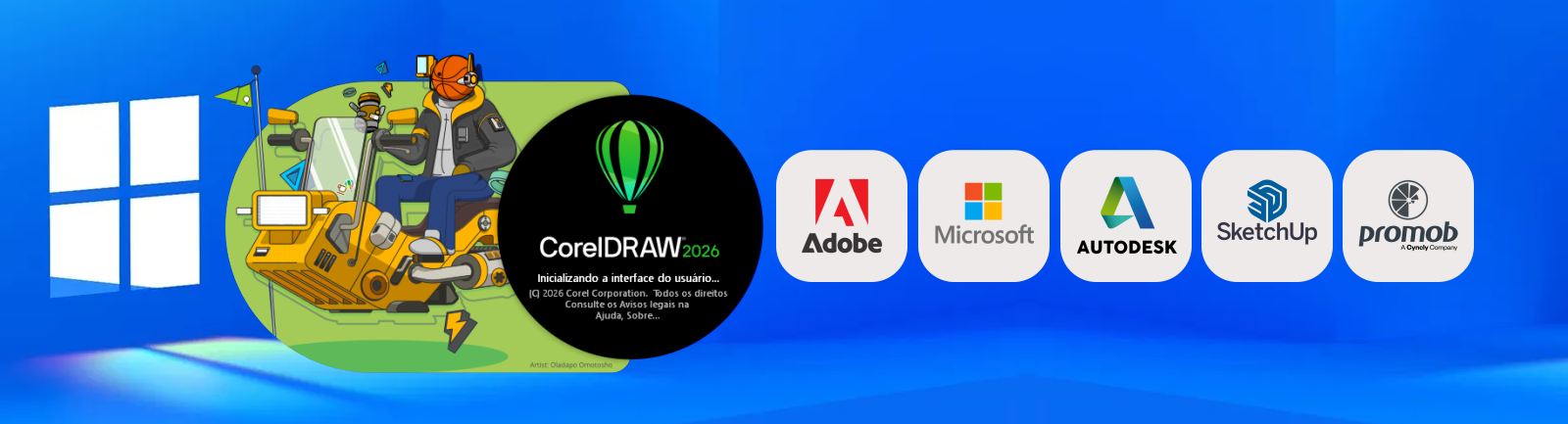 CorelDraw 2026, LICENÇA VITALÍCIA - Loja de softwares Corel Expert – CorelDraw, Adobe entre outros, soluções digitais completas: criação de sites, sistemas de delivery, catálogos online e gestão empresarial.